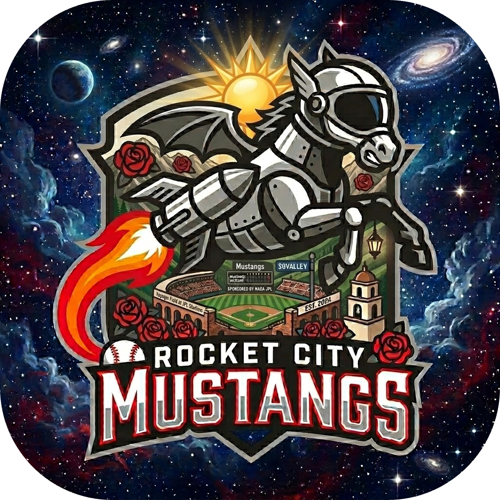 Rocket City Mustangs Logo