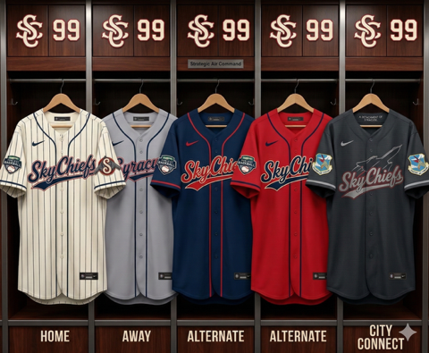 Sky Chiefs 2026 Uniforms